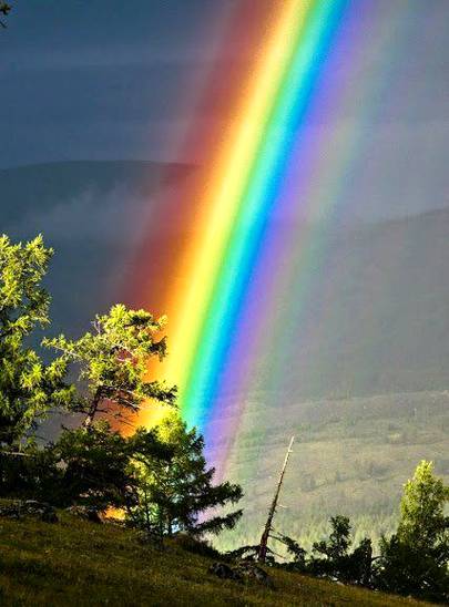 Beautiful view of Rainbow
