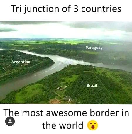 Tri junction of 3.country