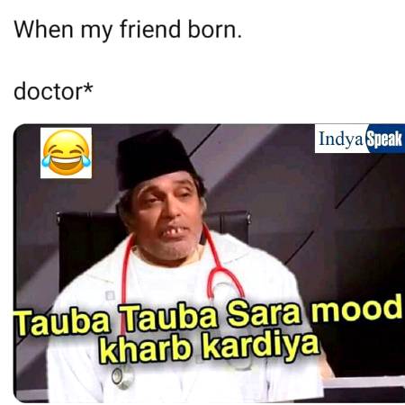 When my friend born
