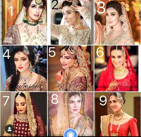 Kon bridal makeup ma achi lag rahi ha
