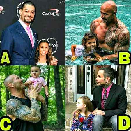 Wwe superstar daughter's lovely click 💔🙏🕷❤