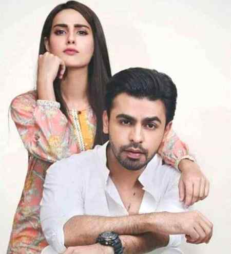 Aqra Aziz and Farhan Saeed
