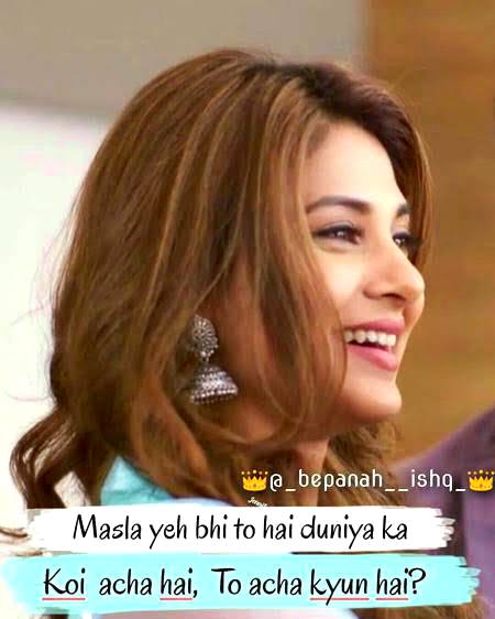 Absoutlty...🙄🙄🙄kisi hall ma hosh nhi ha duniya...