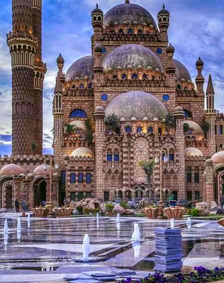 Mosque of the companions in Sharm el_Sheikh Egypt beautiful.. This is Egypt 💕💕