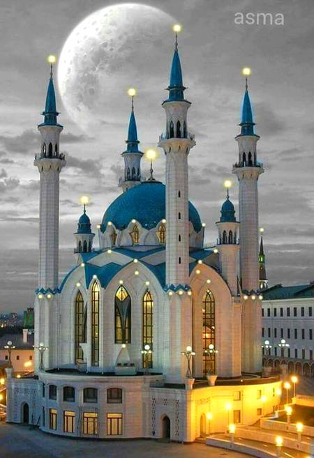 The Blue Mosque in Russia 💞💞