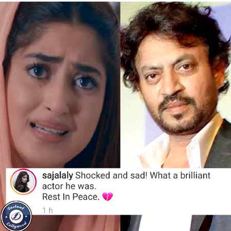 Sajal Ali shocked💔