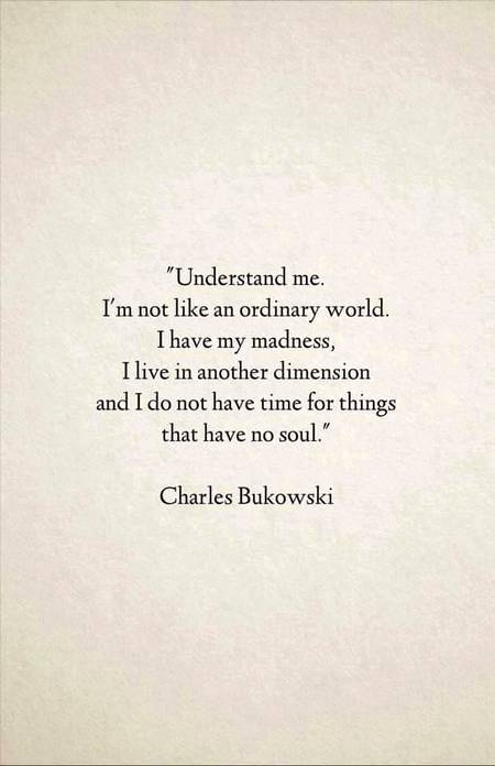Charles Bukowski...🥀
