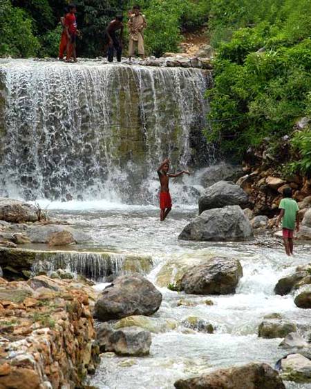 Waterfall in Saidpur Model Village,Islamabad