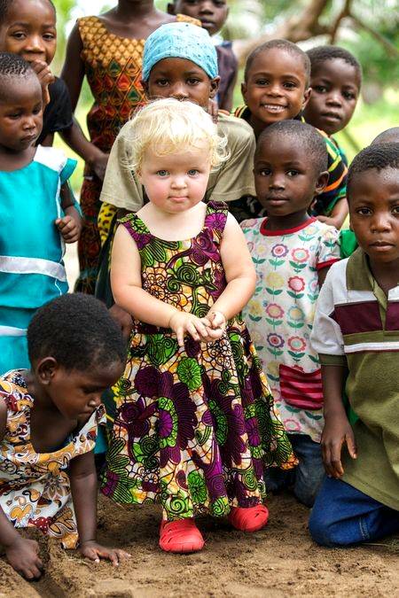 The beauty of children is they dont see color.