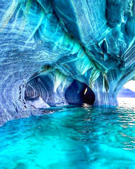 Stunning Marble cave photography!
