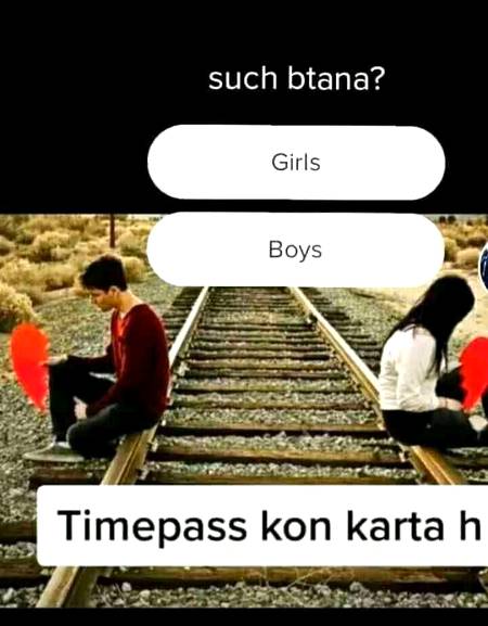 Chal apni raye do i think girls 😋