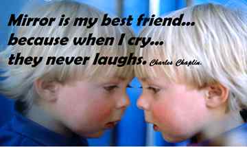 When i cry...
