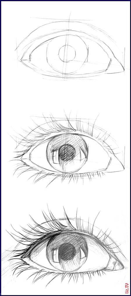 Beautifull Eye sketch