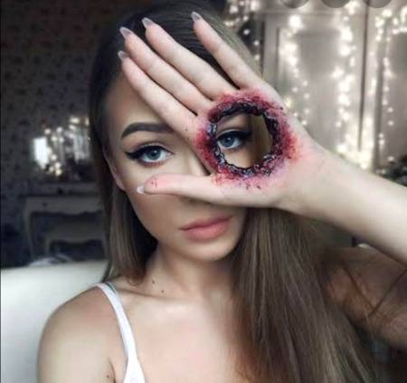 Scary makeup
