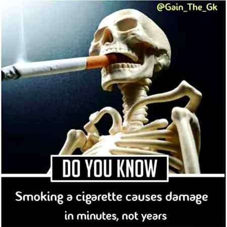 So be careful avoid bad habbits