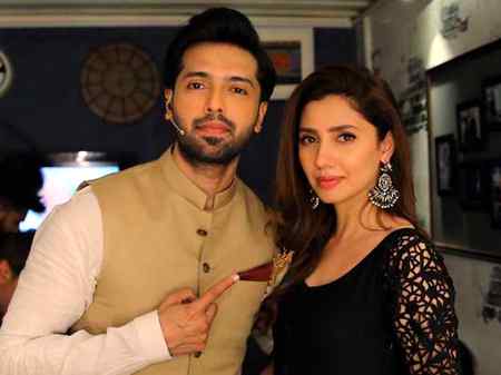 Mahira khan 🔥 with fahad Mustafa 🔥