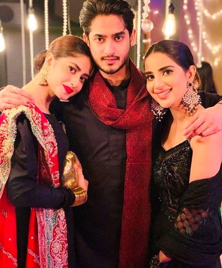 Sajal Ali and saboor Ali...