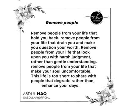 Remove people