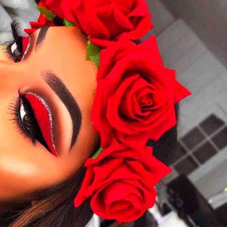 Amazing eye make-over