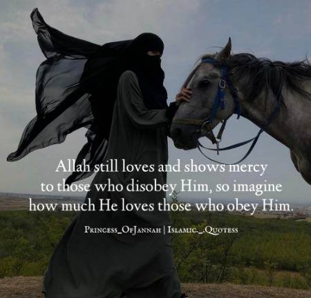 *جو اللّٰهْ کی نافرمانی کرتے ہیں اللّٰهْ ان پر بھی اپنی محبت اور رحمت کرتا ہے، پھر تصور کرے کہ اللّٰهْ ان سے کتنی محبت کرتا ہے جو اللّٰهْ کی فرمانبرداری کرتے ہیں* ❤
