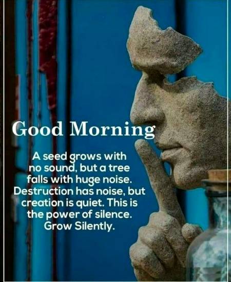 Grow silently