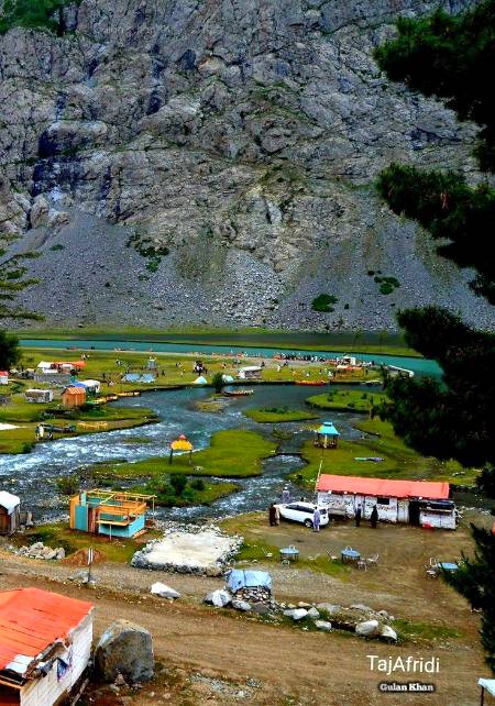 View of mahondad lake kalam ,swat valley,kpk,Pakistan