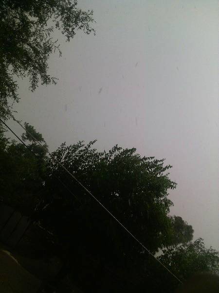 Amazing weather today