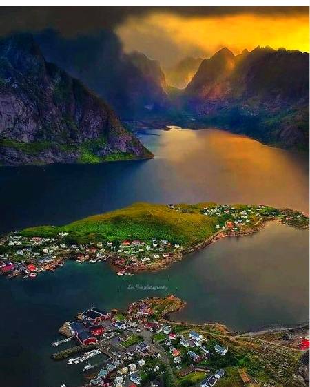 Tranquiluty aruond the mountains