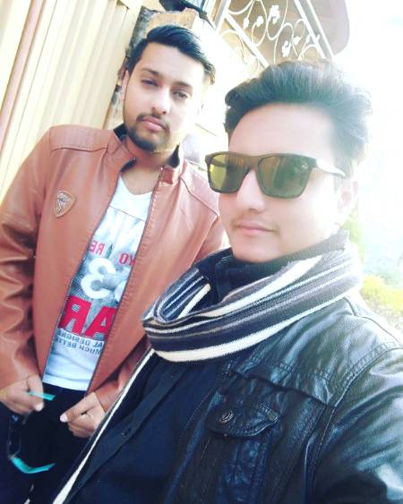 With my big bro