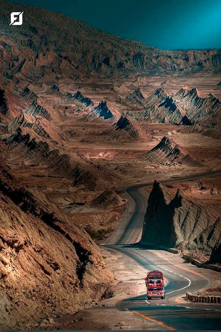 Makran Coastal Highway, Blochistan Beautiful Pakistan!❤