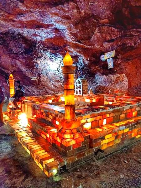 Salt mosque in Khewra salt mines Punjab