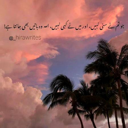 ALLAH DILON K RAAZ JANTA HY