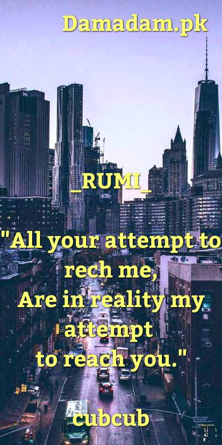 Rumi's words