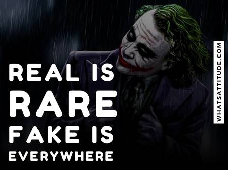 Fake is everywhere