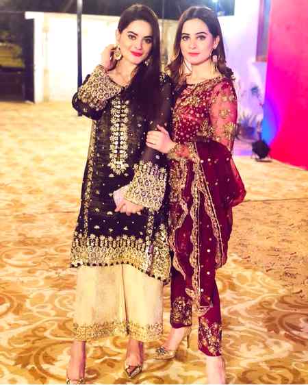 Cute sister's Aimen and Minal khan🔥