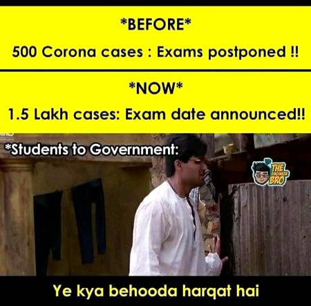 Now students  are saying like this
