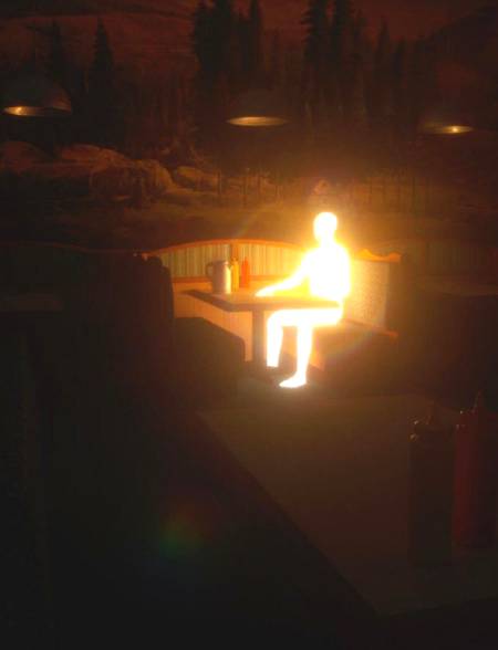 X Æ A-12 sitting at the lunch table in school