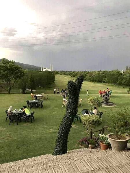 بارش کے بعد اسلام آباد  کا دلکش منظر🥰🥰😍🌝