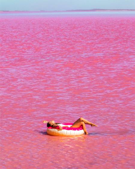 Pink Lake Australia
