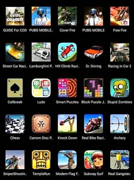MY MOBILE GAMES...