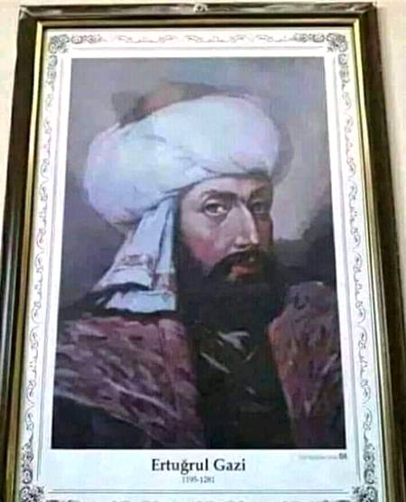 Real picture of 'Ertugrul Ghazi' from the Museum of Turkey
