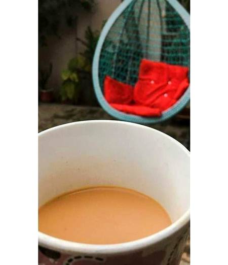 سنو!اگر چائے بنا کر پلاؤں تو مان جاؤ گی؟ 🤭