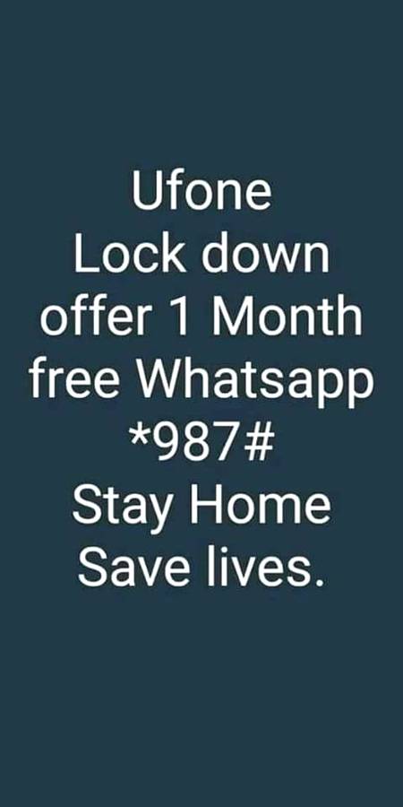 FREE WHATSAPP ON UFONE