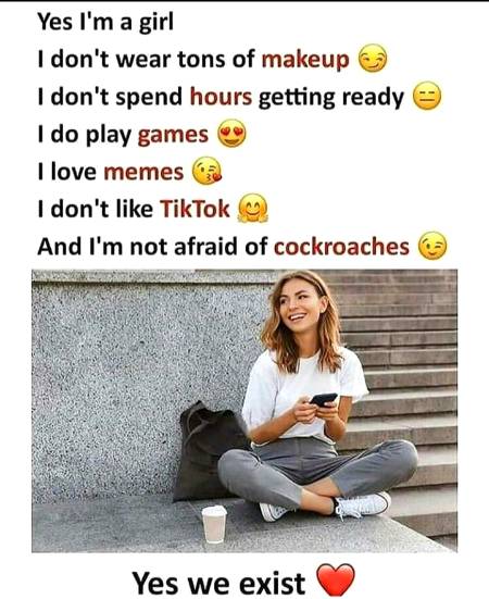 Is she really exists?😵