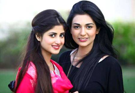 Sajal Ali & Sarah Khan