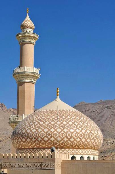 Jama(Friday Mosque) in Nizwa __A seen from the top of the fort Nizwa,Oman💕💕