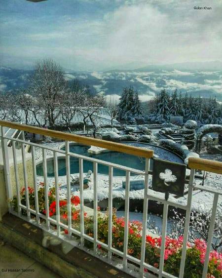 Beautiful view of muree hills