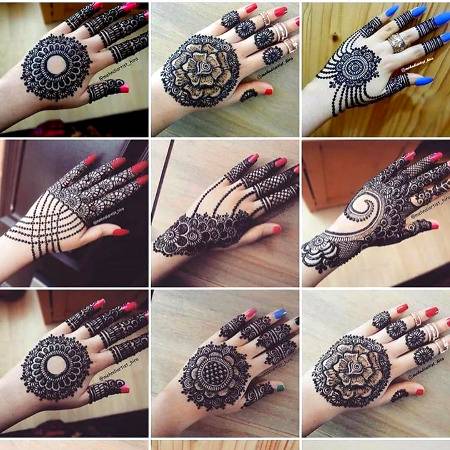 Beautiful mehndi desighns ❤❤