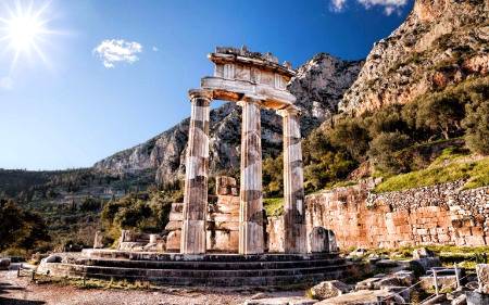 DELPHI IN GREECE