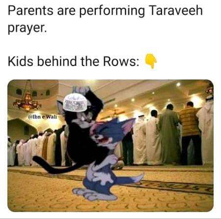 Parents are performing